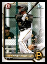 2022  Bowman 1st Edition Rodolfo Nolasco #BPPF-69 Pittsburgh