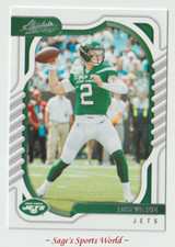 2022 Absolute Football #99 Zach Wilson - New York Jets