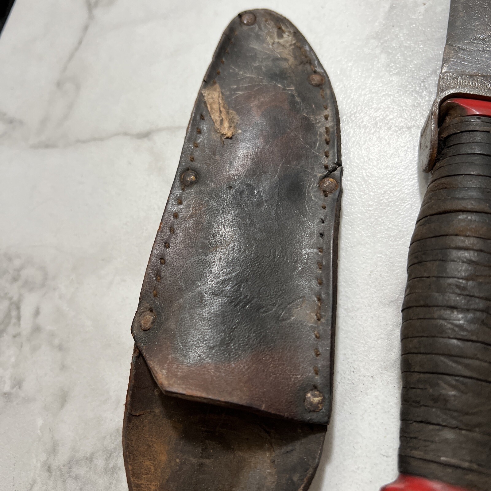 Vintage Schrade Walden Fixed Blade Knife eBay