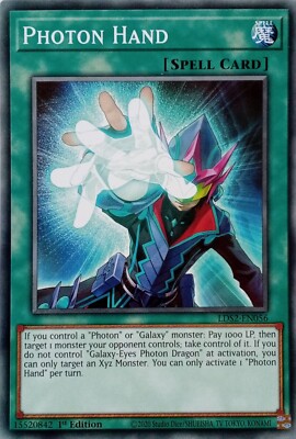 LDS2-DE056 PHOTONENHAND COMMON 1.AUFLAGE YuGiOh KARTE