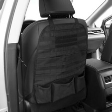 Truck Seat Back Organizer Tactical Molle Car Cover Vehicle Panel Storage Bag New