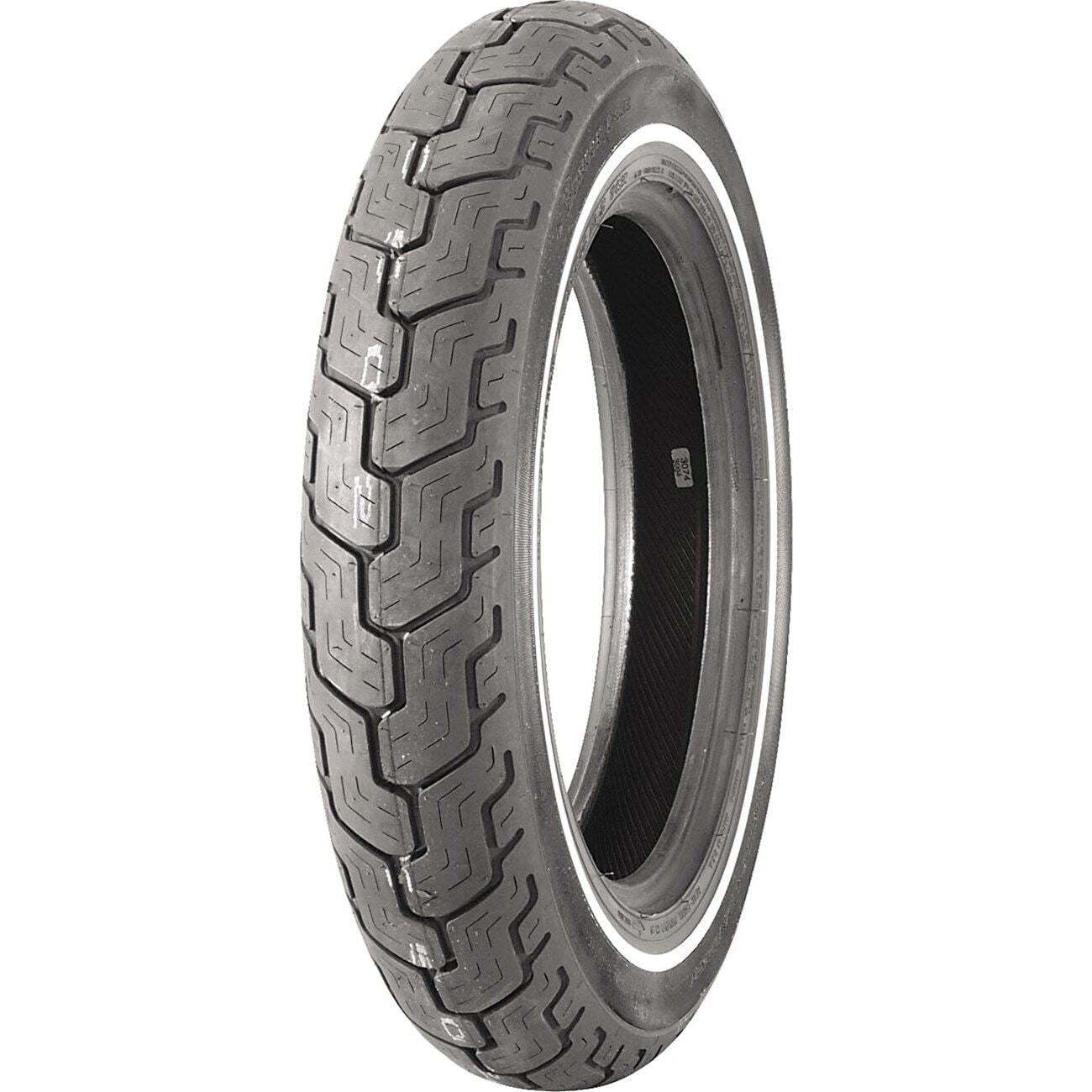 Dunlop D402 MT90B16 Rear Slim White Wall Motorcycle Tire Whitewall