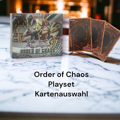 Yugioh Order of Chaos/ ORCS/ Playset/ Kartenauswahl