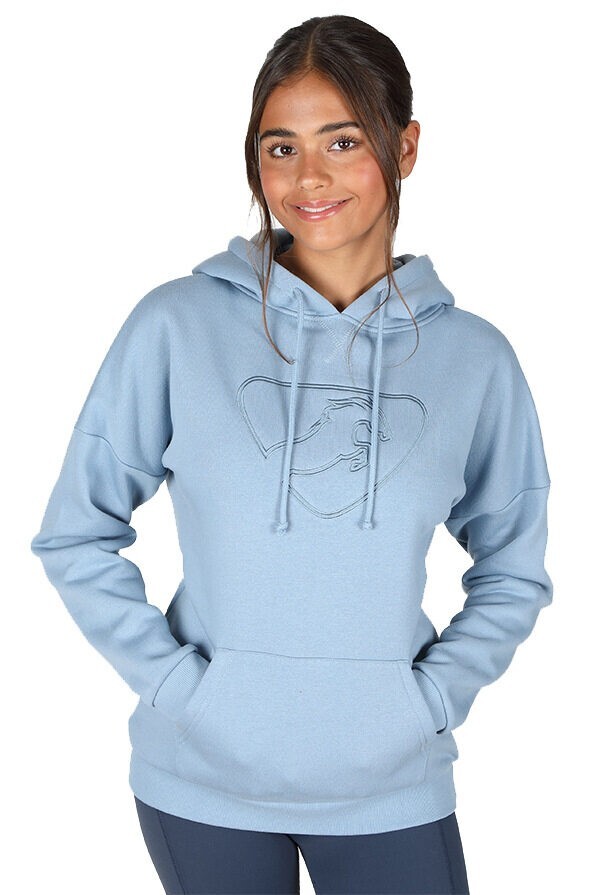 Aubrion Ladies Serene Hoodie - Blue - Extra Small - slight damage see pics