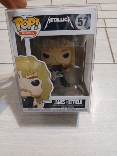 Funko Pop! Rocks Metallica James Hetfield #57 Original | Item de Música
