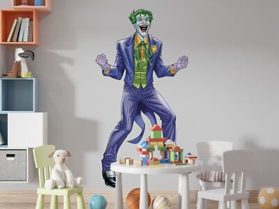 The Joker Batman Superhero Decal Wall Sticker Home Decor Art Mural Kids 1017