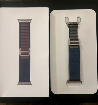 Apple Ultra Watch Band Alpine Loop Blue  49mm (M) 