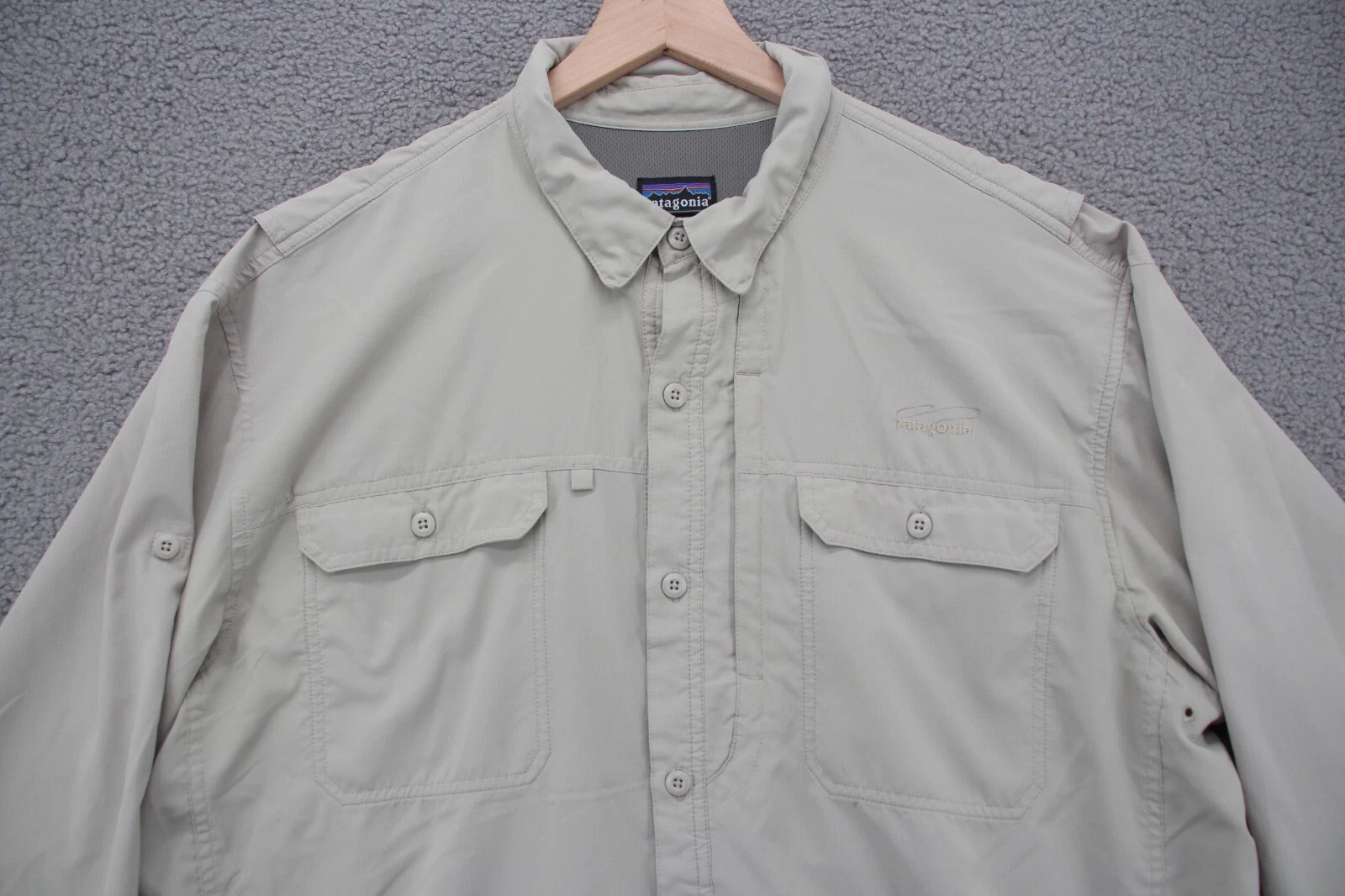 patagonia sol patrol button up roll long sleeve fishing shirt