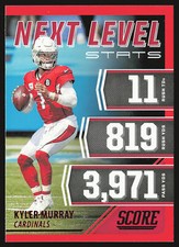 2021 Score #NL9 Kyler Murray Next Level Stats Red