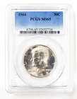 1964 Kennedy Silver Half Dollar 50c US Coin PCGS MS 65 K39