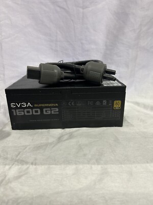 EVGA SuperNOVA 1600 G+ 80+ GOLD 1600W Fully Modular (220-GP-1600-X1)