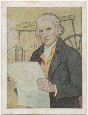 79/710 SAMMELBILD GROßE ERFINDER - JAMES WATT (1736-1819) ENGLAND 