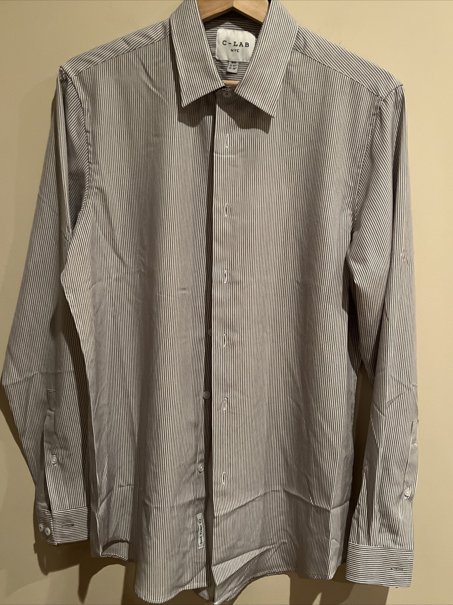 c-lab nyc dress shirts C-Lab | Shirts | Clab Mens Long Sleeve Dress Shirt