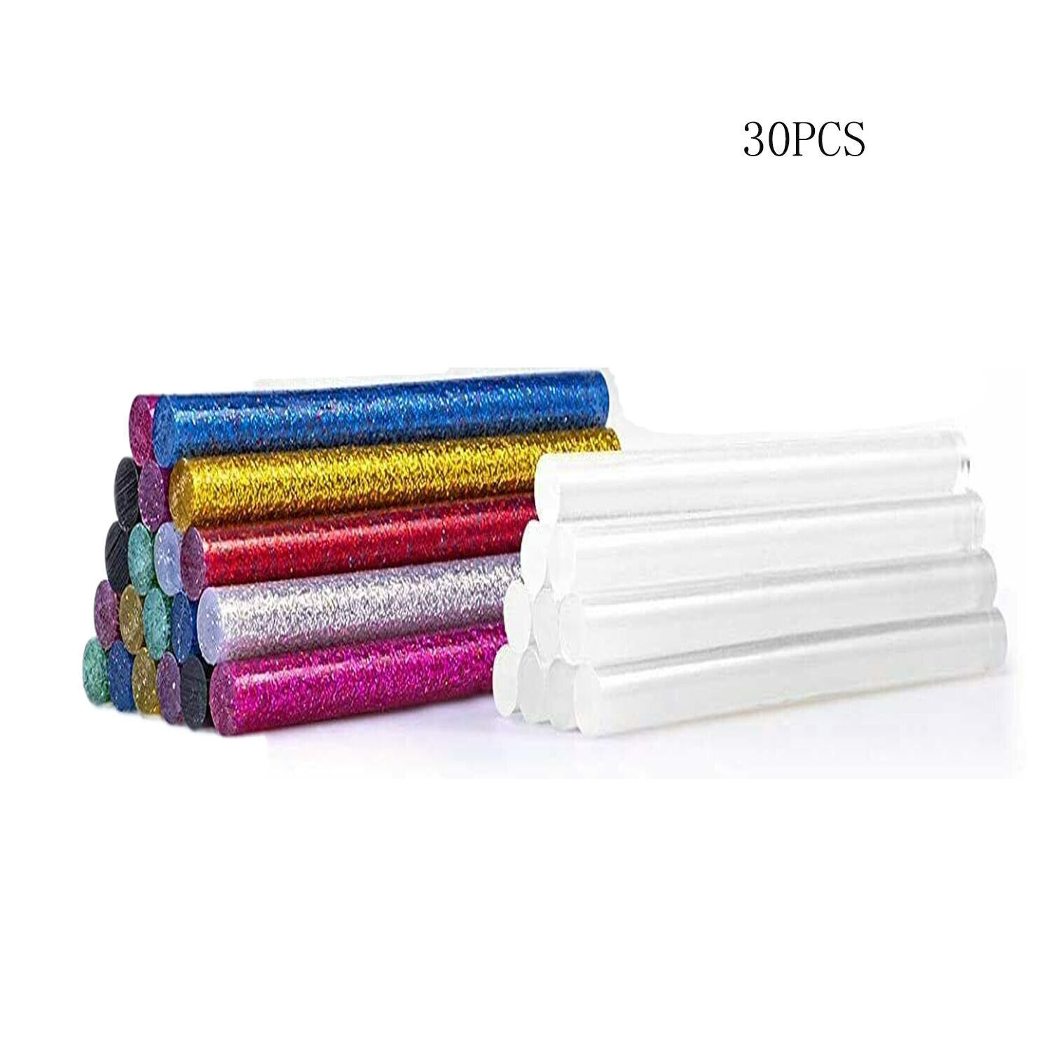 Rechargeable Cordless Fast Preheating Hot Glue Gun Kit 30PCS Glue