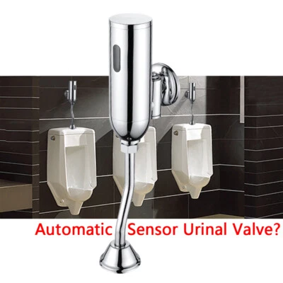 Enjuague a presión de urinario sensor automático grifo de urinario infrarrojo montaje en pared enjuague - Imagen 1 de 4