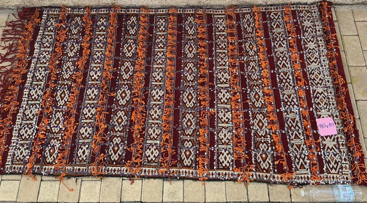 Tapis kilim fait main 90cm x 50cm Tapis kilim fait main 90cm x 50cm