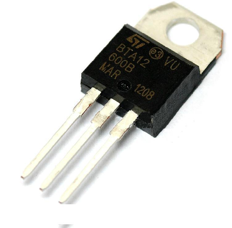 10 Pezzi Triac BTA12-600 TO-220 - Transistor 12A 600V Per Progetti Fai Da Te - Foto 9