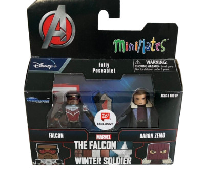 Marvel Minimates Falcon And Baron Zemo Walgreens Exclusive 2 Pack