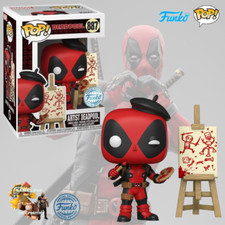 FUNKO POP! MARVEL DEADPOOL - ARTIST DEADPOOL  887 SPECIAL EDITION VINYL FIGURE