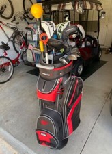 Golf Cart Bag 3rd Generation 14 Way Divider Top Lock Organizer Cooler Pockets