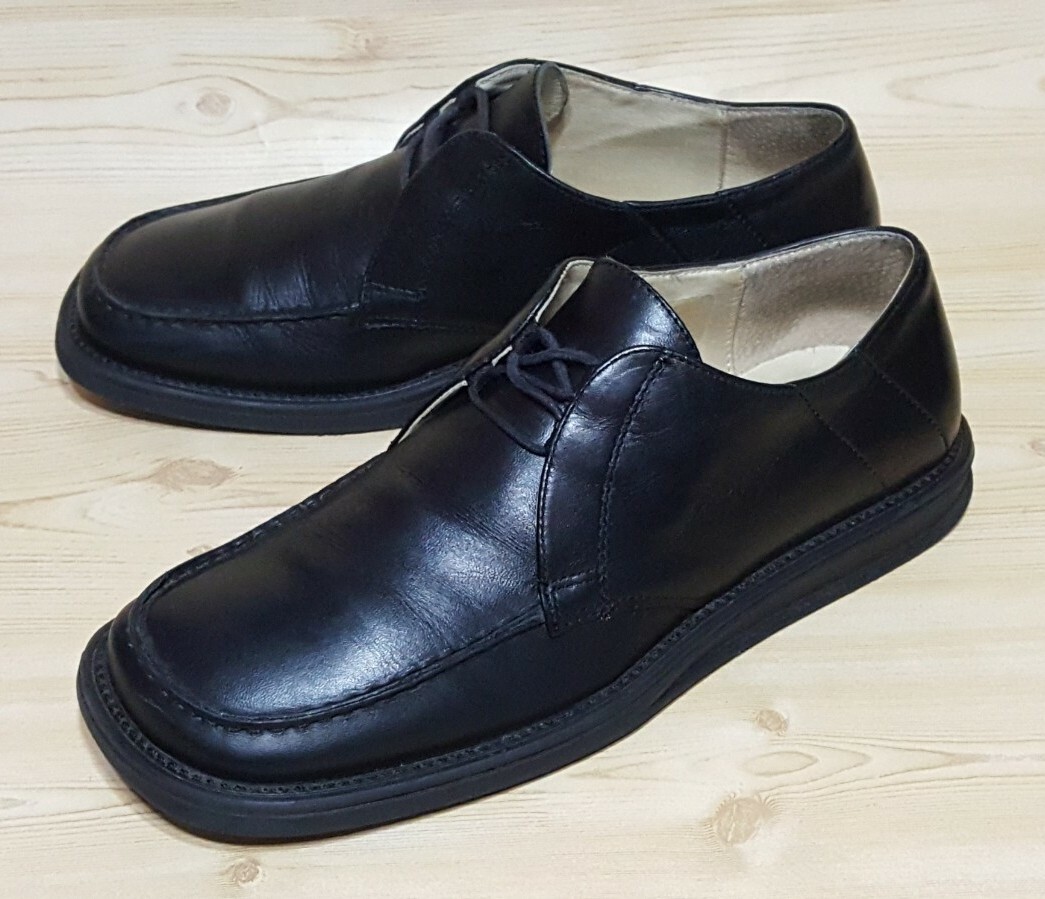 SAOLA Scarpe Oxford Kenneth Cole Made in Italy da uomo in pelle nera 7
