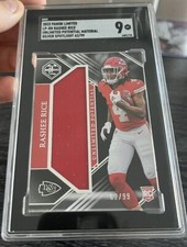 2023 Panini Limited Football Unlimited Potential Rashee Rice RC Patch 62/99