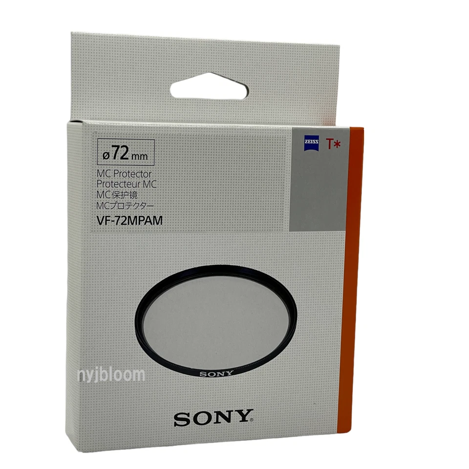 New SONY 72mm MC Protector Multi-Coated Clear Protector Filter VF-72MPAM Zeiss - Image 2 of 4