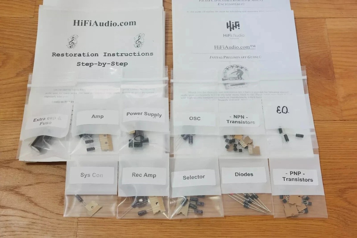 Akai x-1800sd restoration rebuild upgrade kit repair capacitor RTR