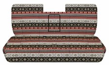 Fits 1987-1991 Ford F150-250 Truck Front Bench Warmrest Aztec Car Seat Covers