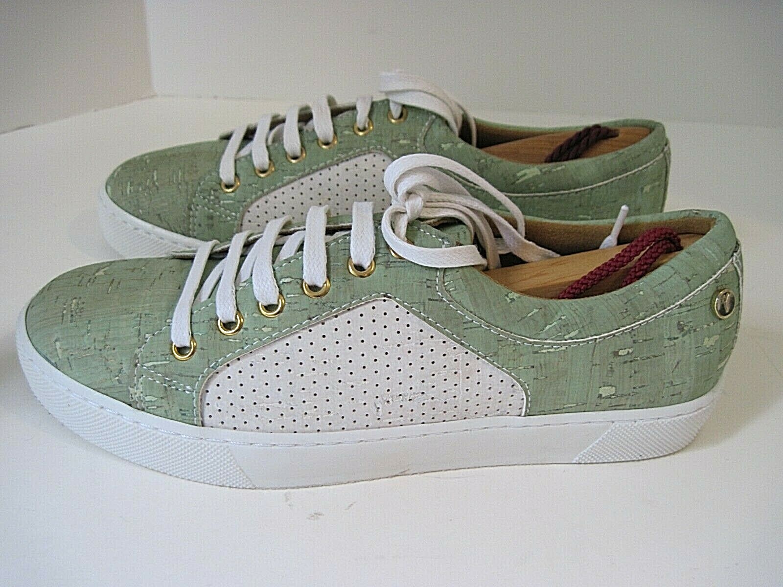 Rutz Walk In Cork Green White Sneakers Comfort Shoes Portugal Size 37 EU  | eBay