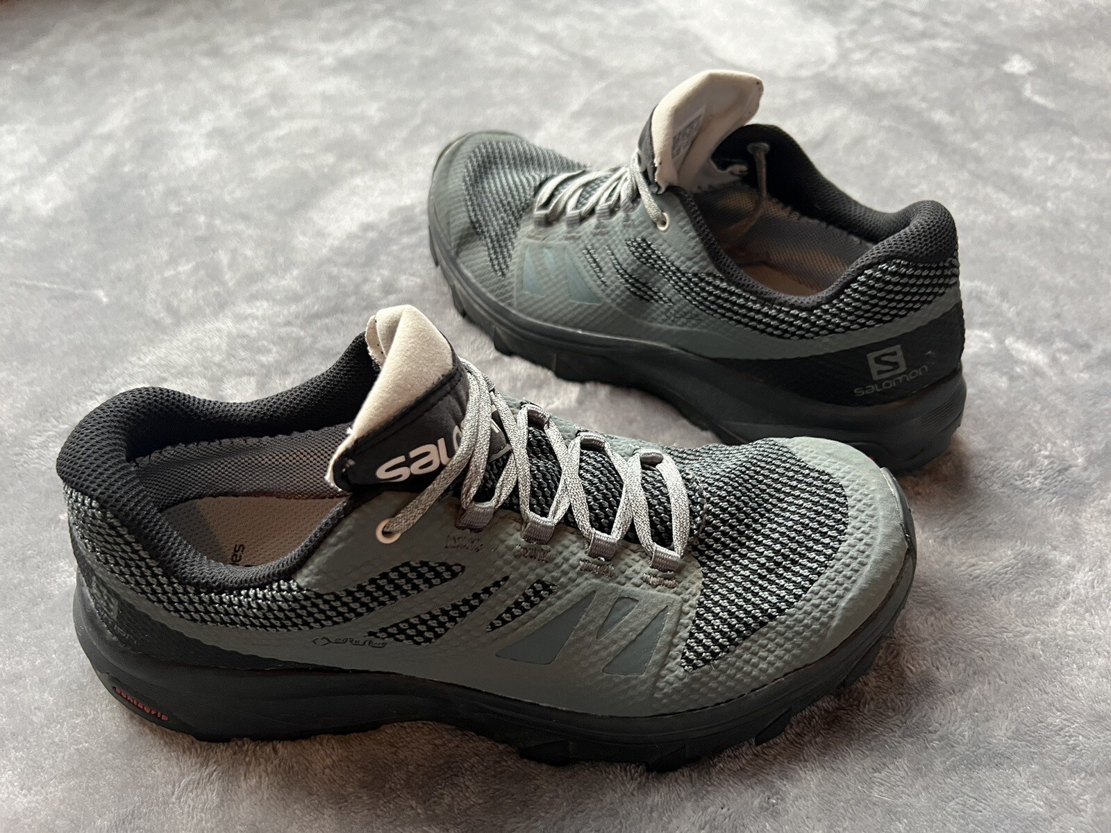 Salomon scarpe da trekking donna 7 5 Outline GTX 409970 grigio stringato comfort