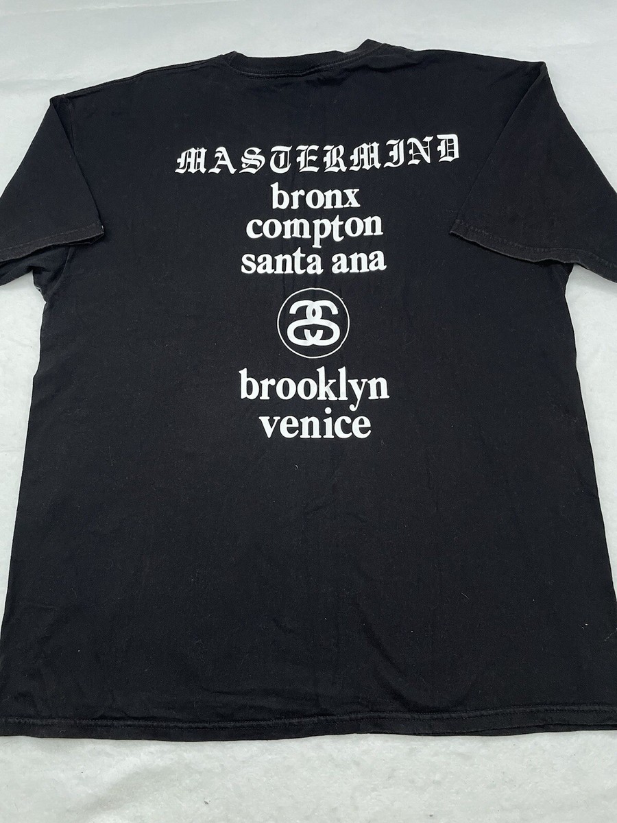 Stussy x Mastermind Japan World Tour Men's T-Shirt Black Stussy x Mastermind Japan World Tour Men's T-Shirt Black