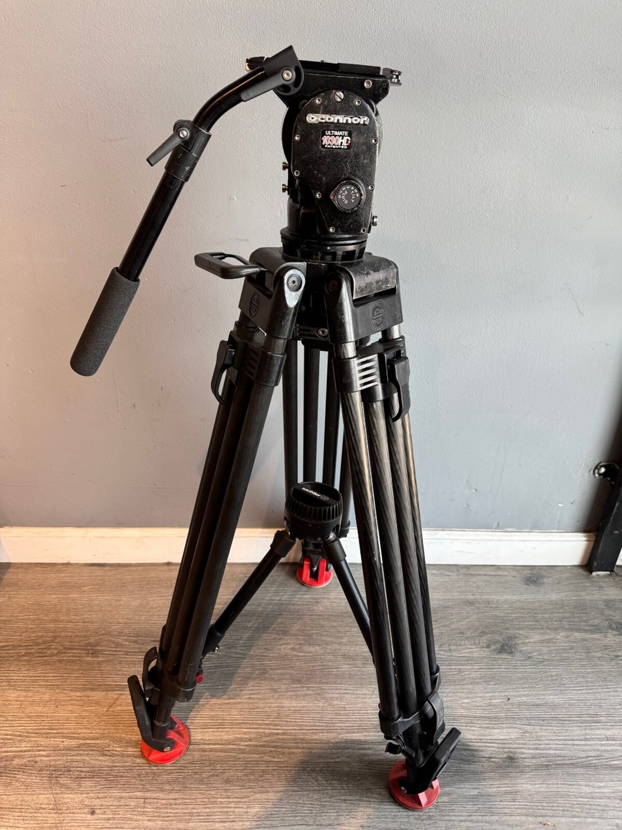 Oconnor 1030HDs Fluid Head & Sachtler Carbon Fiber HD Tripod