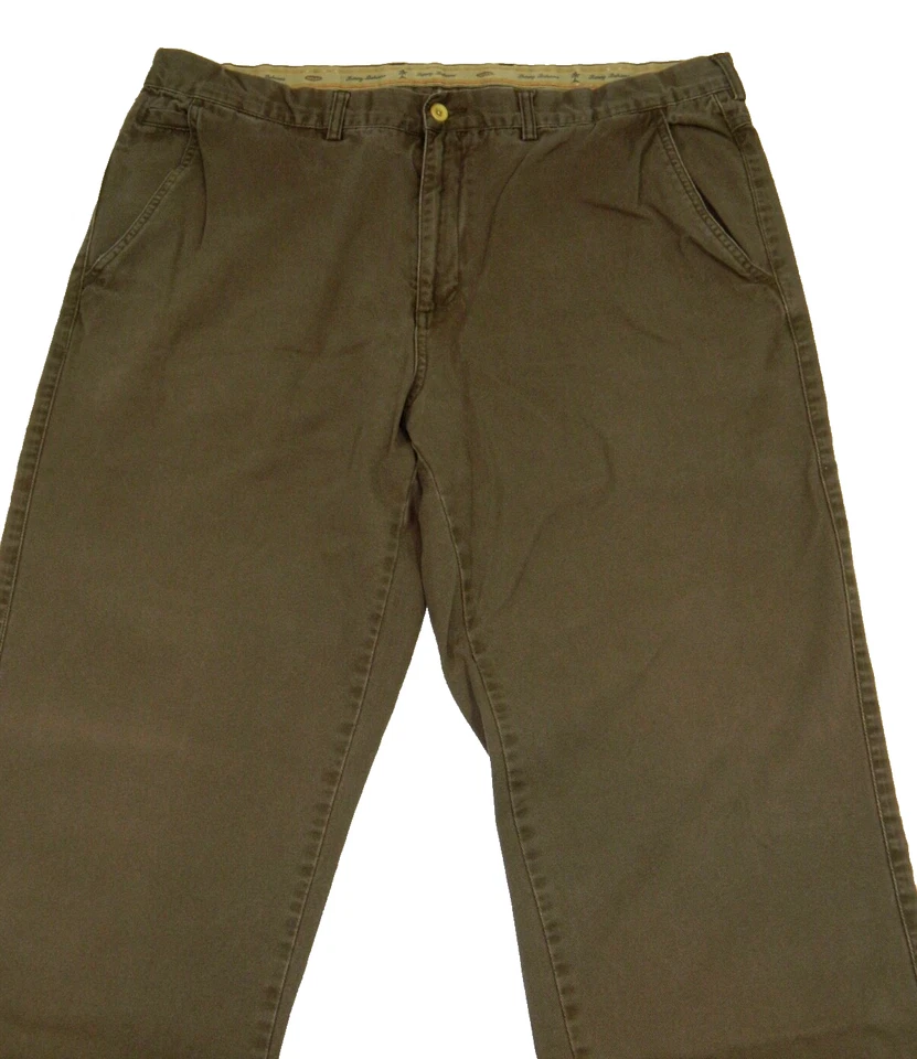 Men's Tommy Bahama Brown Denim Trouser Pocket Jeans Tag 38 measured Size 37x32 - Image 2 of 4