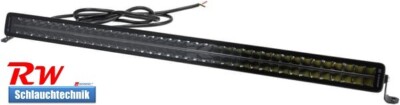 Lichtbalken LED, 400W, 33600lm, 12/24V, weiß/orange, 1076x67mm, Combo, Dt. Steck