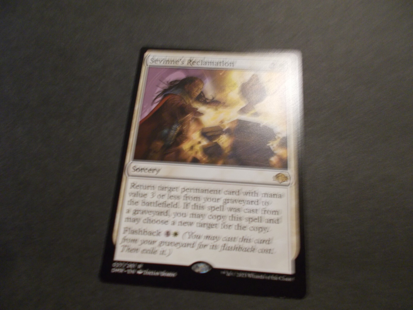 Sevinne's Reclamation x1 MTG Dominaria Remastered White Sorcery Rare | eBay