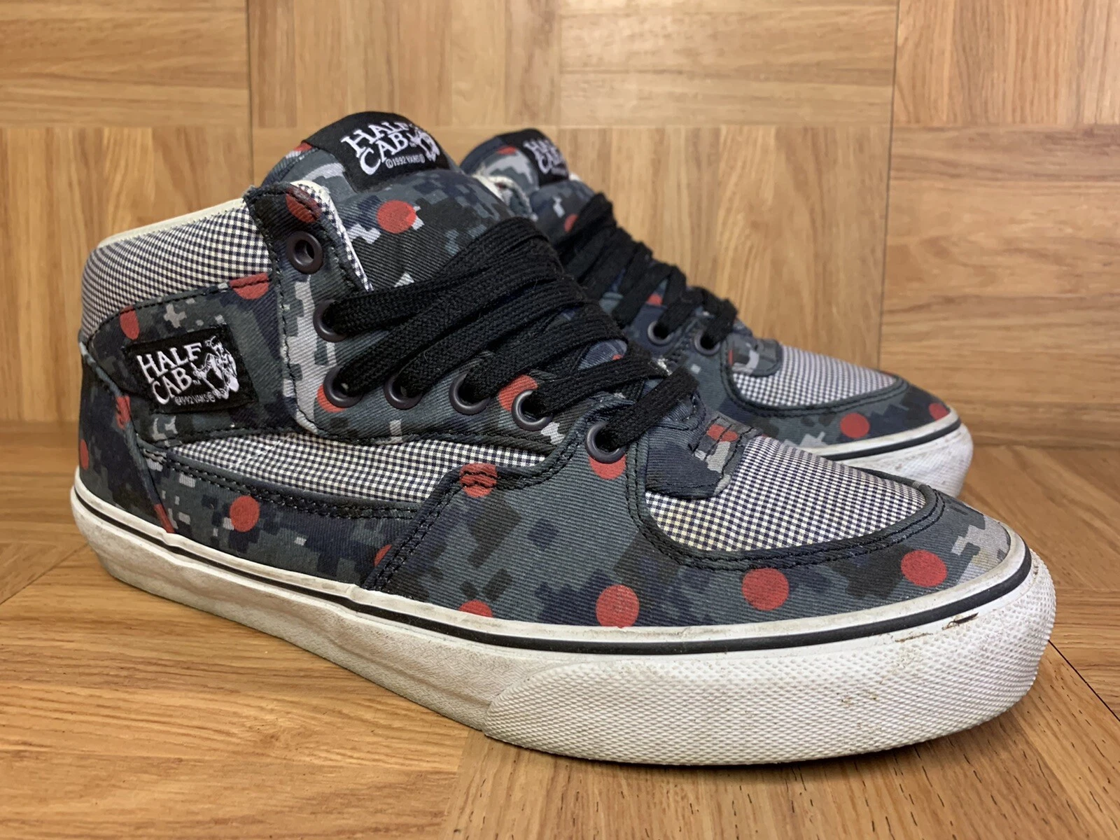 RARE ? VANS x Supreme Half Cab camouflage numérique taille 9 chaussures de skateboard camouflage