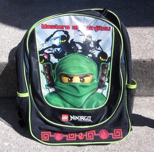 LEGO Ninjago beat-up kids backpack 