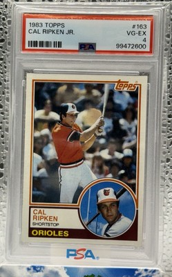 1983 TOPPS #163 CAL RIPKEN JR. PSA 4 Baltimore Orioles | eBay