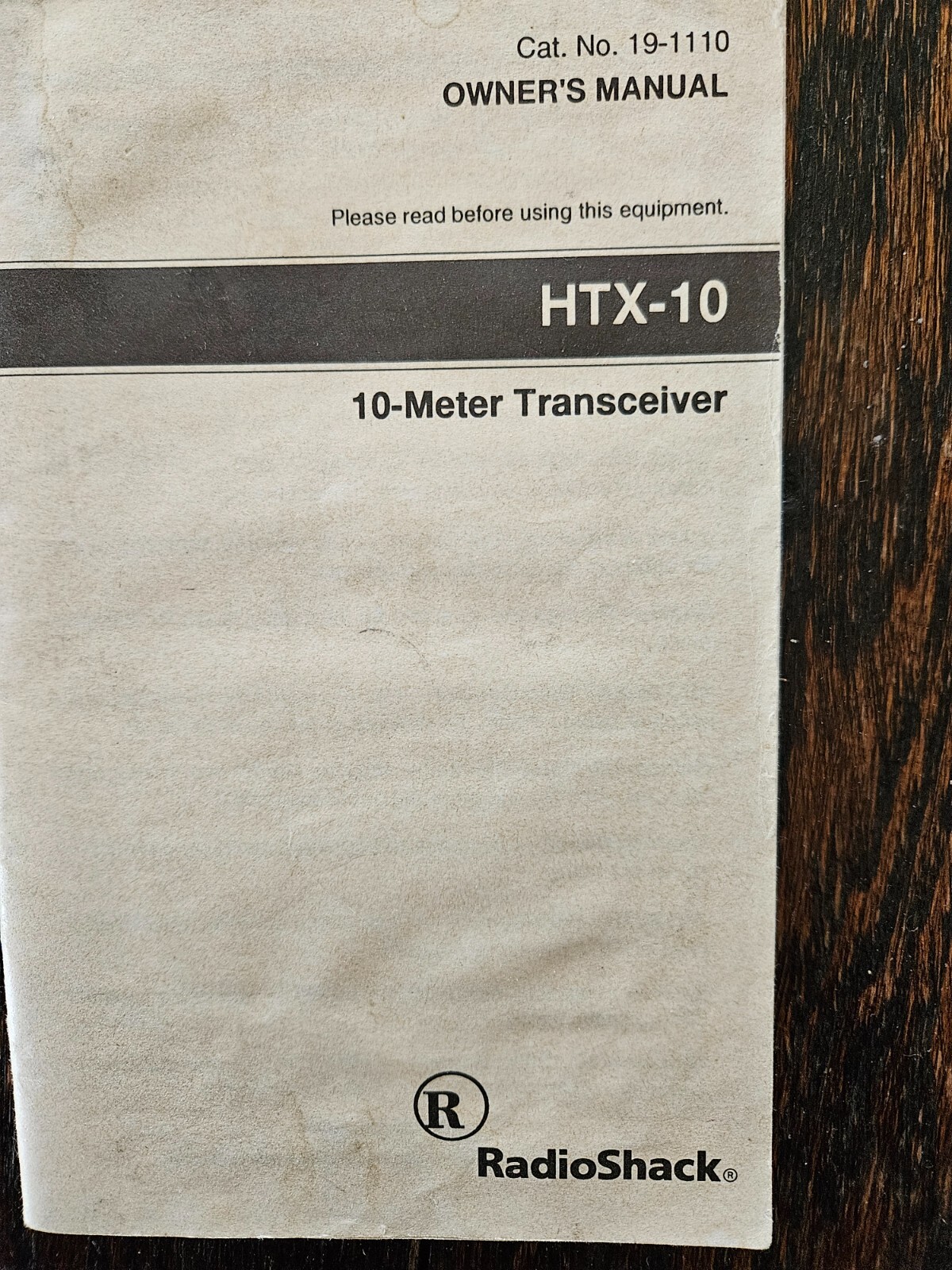 Radio Shack HTX10 10 Meter Mobile MonoBand Transceiver eBay