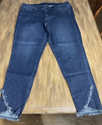 Women's Size 18 Lane Bryant Stretch Skinny Jeans Dark Wash | eBay