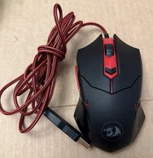 Red Dragon Wired USB LED Optical Gaming Mouse 3200 DPI S101-3 Redragon