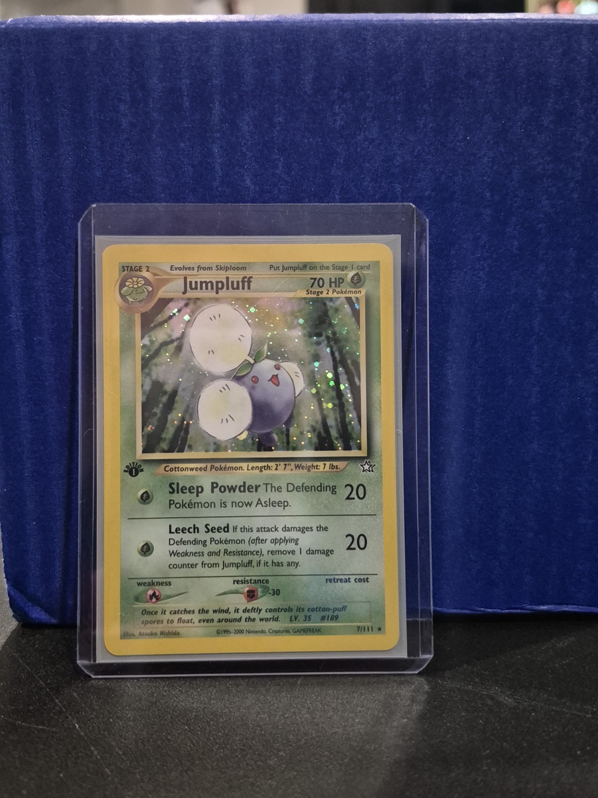 1st Edition Jumpluff 7/111 Neo Genesis Holo NM
