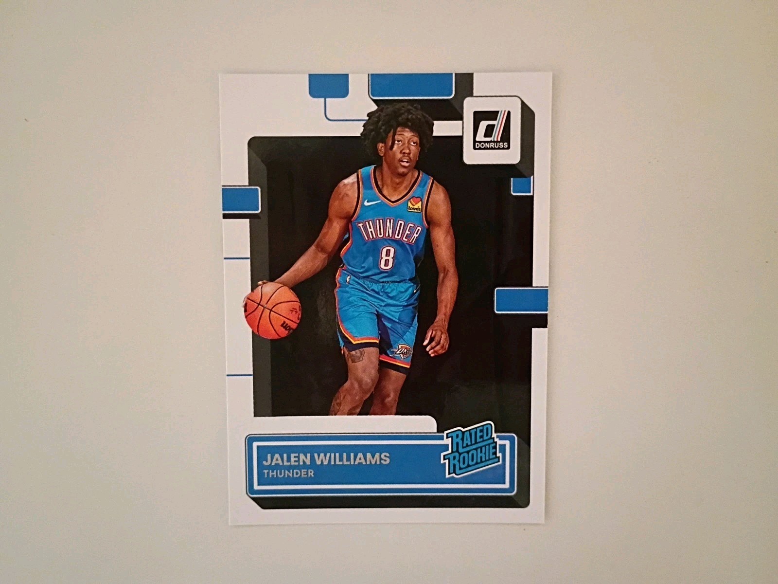 2022-23 Panini Donruss Rated Rookie RC Jalen Williams #212