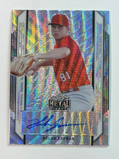 2021 Leaf Metal Draft Nolan Gorman Silver Wave #BA-NG1 Auto