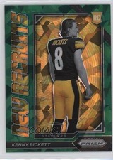 2022 Panini Prizm New Recruits Green Ice Prizm Kenny Pickett #NR-1 11p9