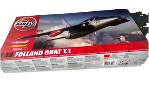 Airfix 1/48 Folland Gnat T.1 British Compact SweptWing subsonic Fighter Aircraft