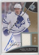 2015 Upper Deck Ultimate Collection 70/99 Tier 1 James van Riemsdyk #13 Auto 0im