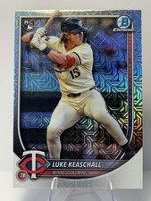 Luke Keaschall -2025 Bowman Chrome - #61 Mega Box Mojo Refractor (RC)