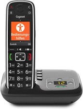 Gigaset E720A Analog/DECT telephone, Wireless handset, 200 entries, Caller ID, S